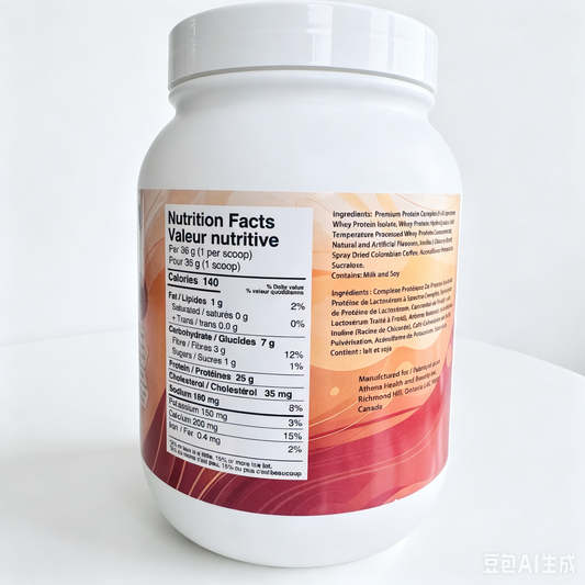 Athena Health and Beauty Iced Cappuccino Flavoured Whey Protein Powder